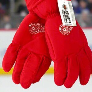Detroit Red Wings Vintage Late '90s NHL Adult Nylon NOS Gloves